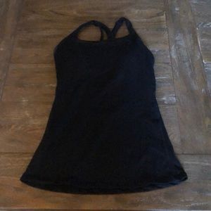 Lululemon black tank top